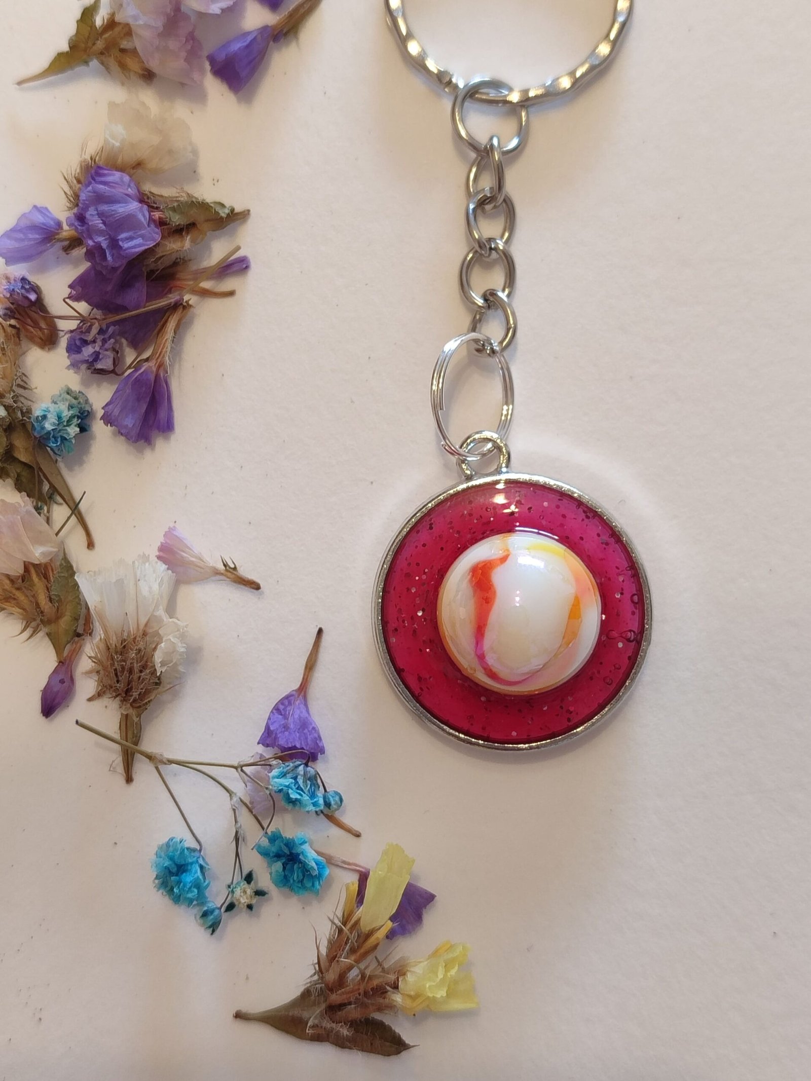 LLAVERO CANICA REAL VINTAGE ROJO